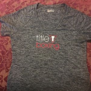 Under armour size large “title T boxing “ tee